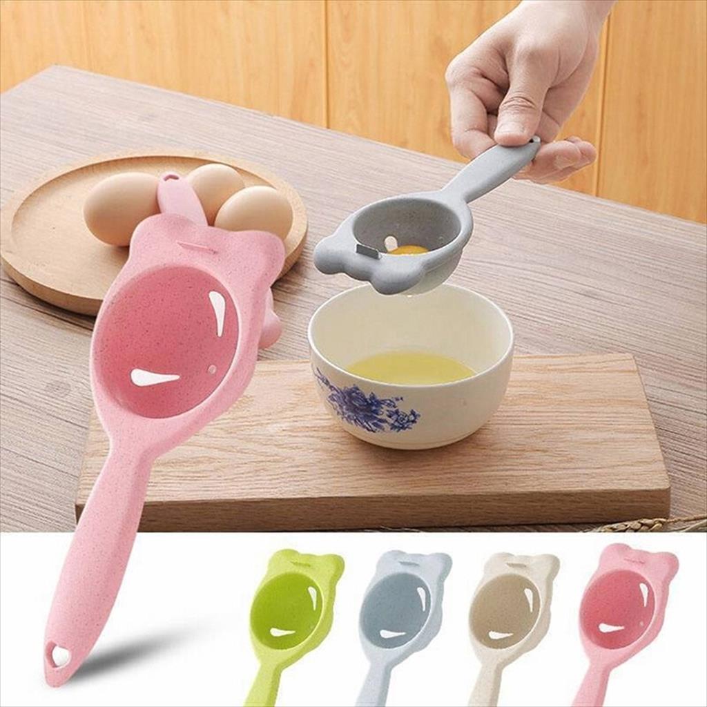 Egg Separator - Alat Pemisah Penyaring Putih Kuning Telur Bahan Plastik Ukuran Besar