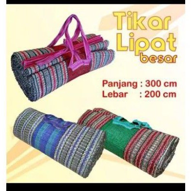 TIKAR TENUN JUMBO / TIKAR HAJATAN LIPAT 2*3M / ALAS TENUN KARPET JADUL