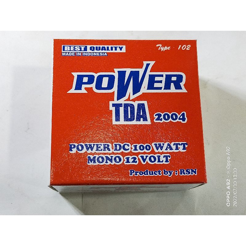 power tda mono 2004