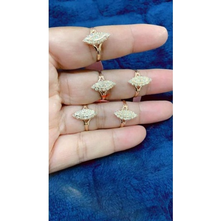 Cincin Markis Mini Berlian Medan Asli bmf