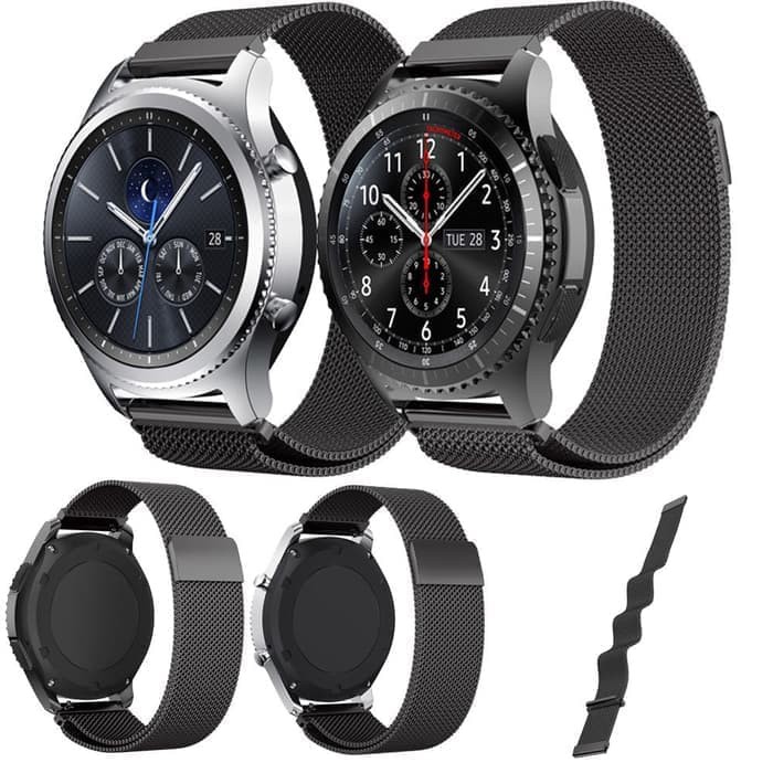 Milanese Magnetic Loop Stainless Steel Strap Samsung Gear S3