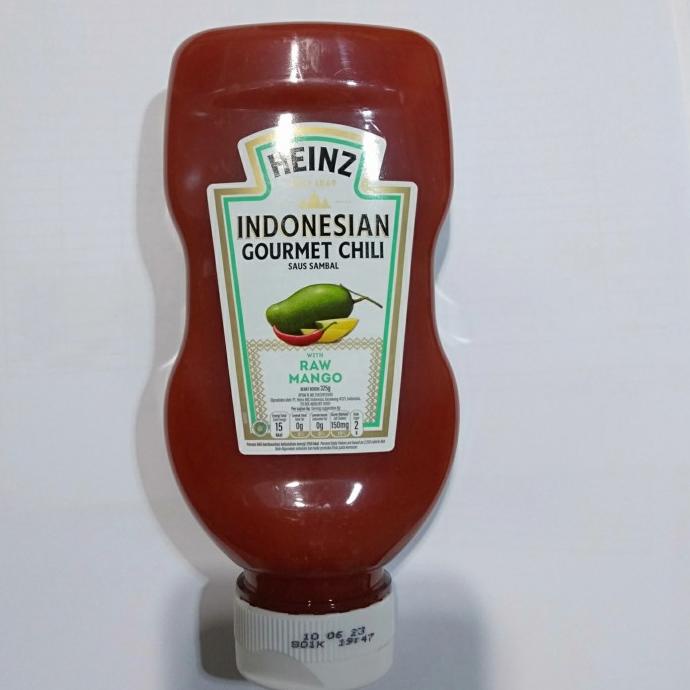 

~~~~~] Heinz indonesian Gourmet chili with Raw Mango 325 gr / saus sambal