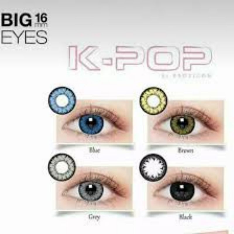 SOFTLENS K-POP NORMAL / KPOP BIG EYES 16MM by X2 EXOTICON