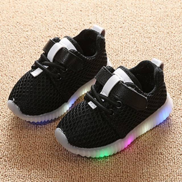 Sepatu Lampu LED Bayi Anak Sneaker Import S09