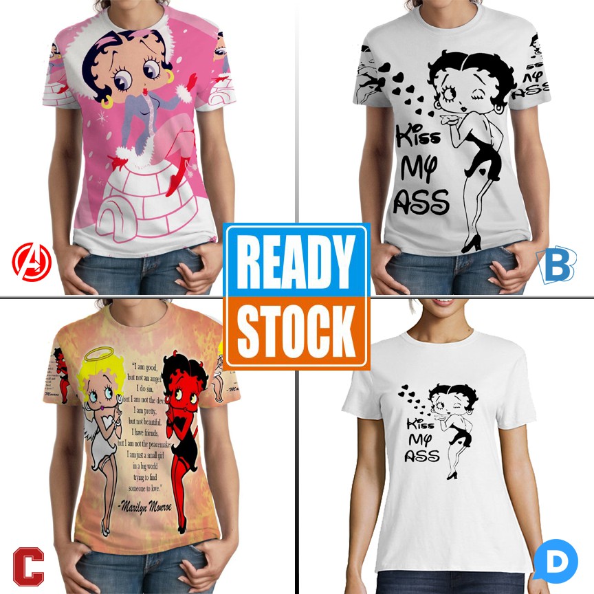 Kaos Betty Boop