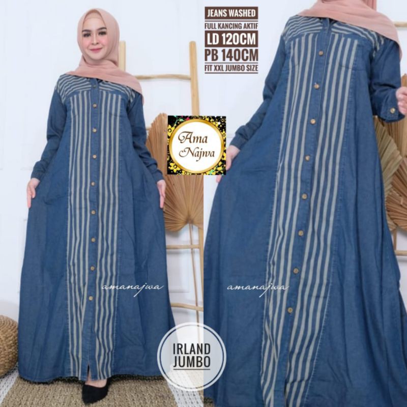 GAMIS IRLAND JUMBO BY AMA NAJWA