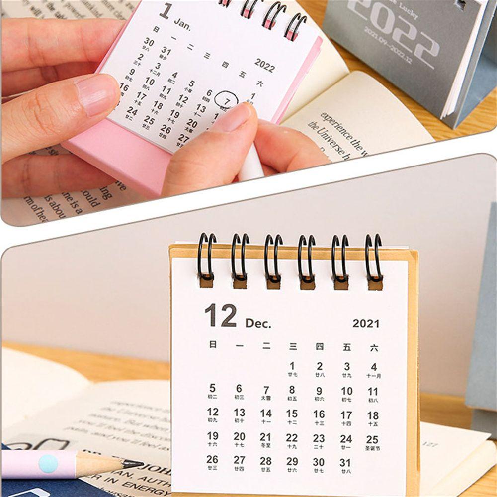 Solighter Kalender Meja Planner Desktop Jadwal Waktu Jadwal Meja