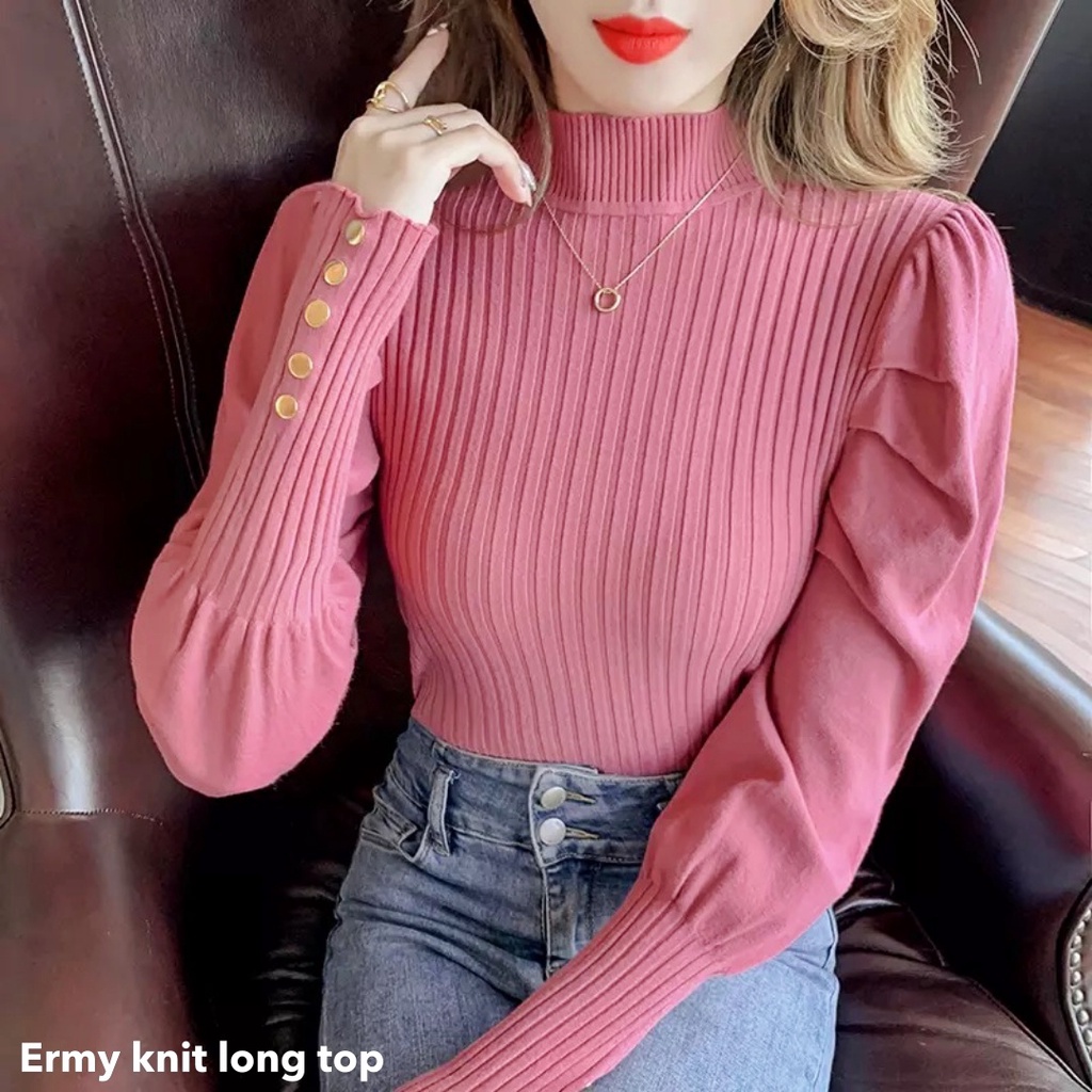 Ermy knit long top - Thejanclothes