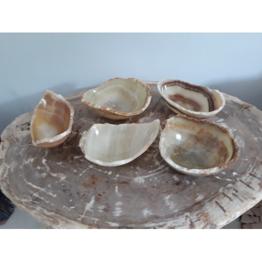 Vas Bunga natural onyx