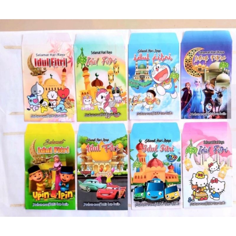 

amplop lebaran karakter