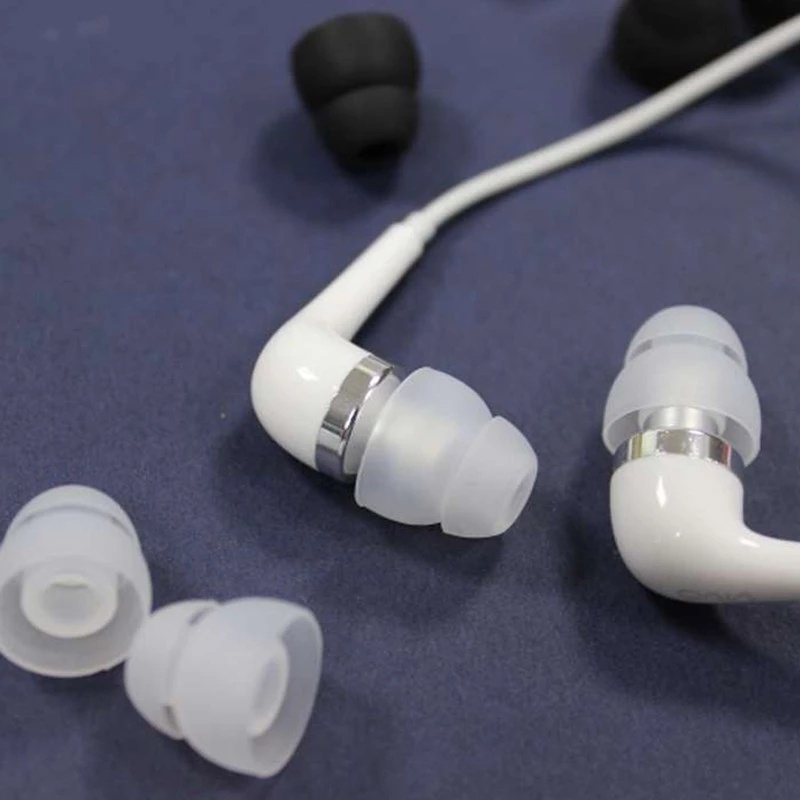 5 Pasang Eartips Pengganti Bahan Silikon Untuk Earphone In-Ear