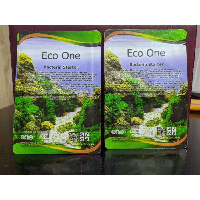 ECO ONE ECOONE Bakteri Bacteri Starter Aquarium Aquascape