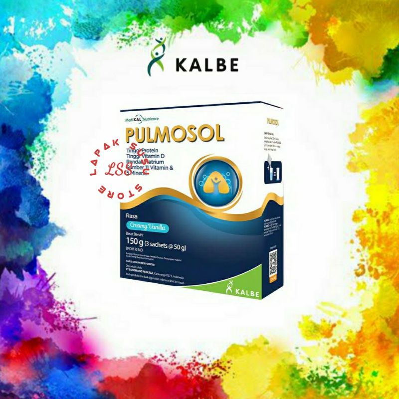 

Pulmosol Creamy Vanilla 150gr