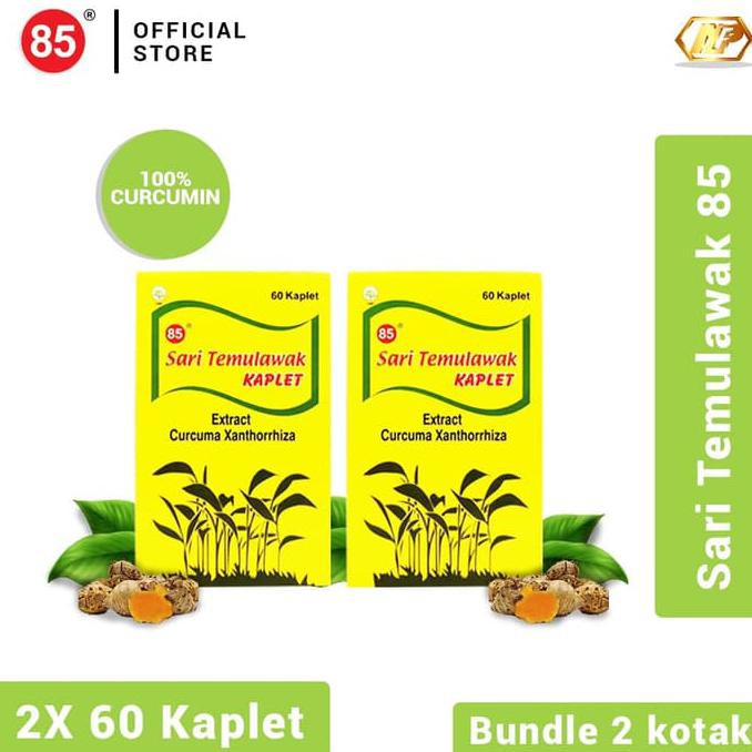 

Twin Pack - Deli 85 Sari Temulawak Kaplet 60's