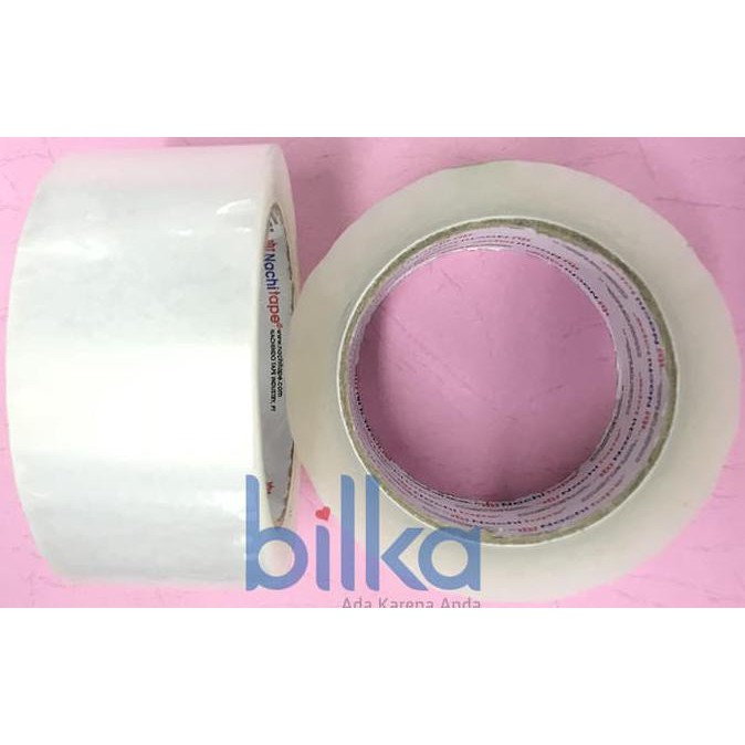 

EDISI TERBARU NACHI TAPE LAKBAN BENING ATAU COKLAT 2' OPP 48 MM X 100 Y KEBURU HABIS..