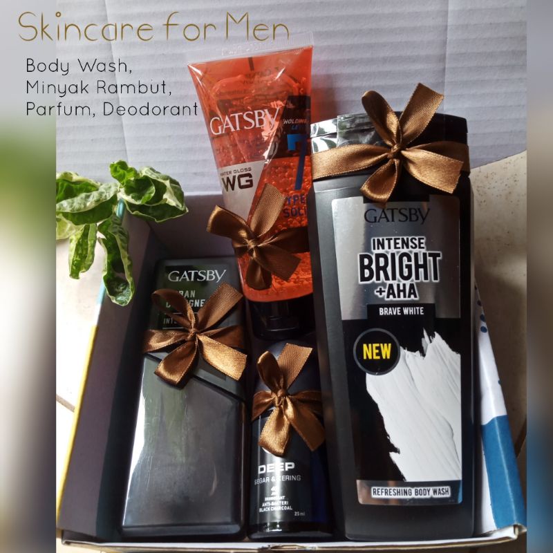 Hampers Skincare Cowok Kado Wisuda hadiah ulang tahun