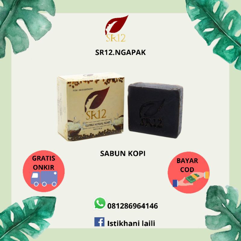 SABUN KOPI SR12 PENGHILANG FLEK HITAM