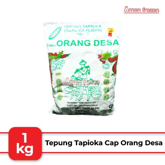 

TEPUNG TAPIOKA CAP ORANG DESA 1 kg