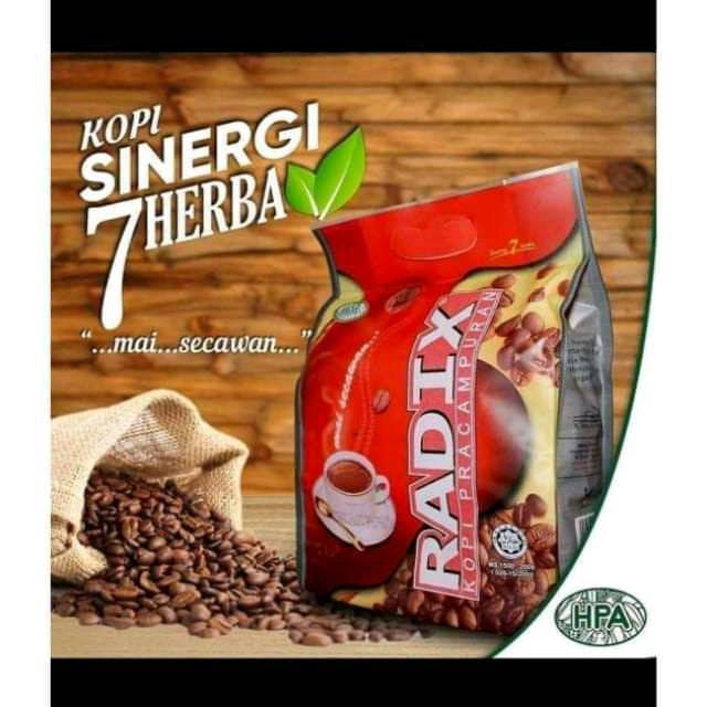 

Kopi Radix HPA 32 Sachet