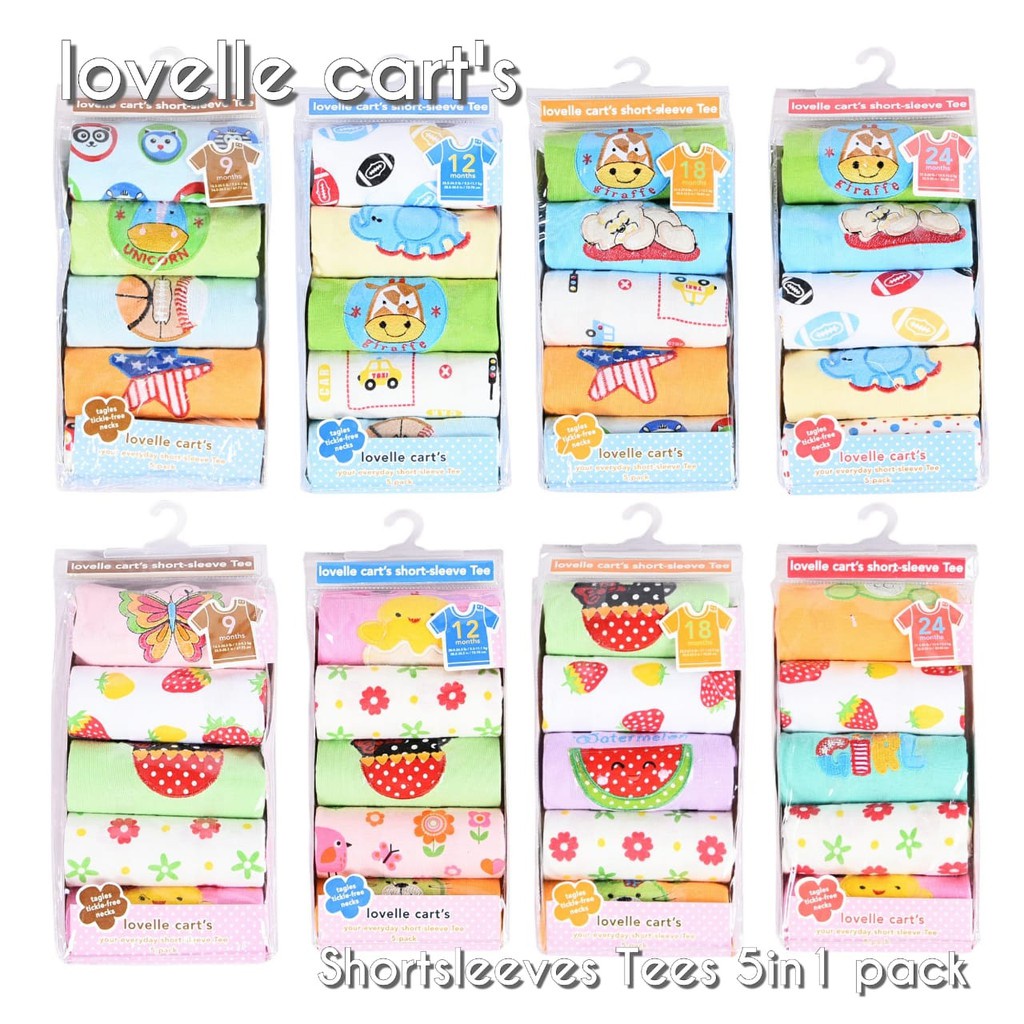 Shortsleeves Tees 5 in 1 Lovelle Carts - 1314.15