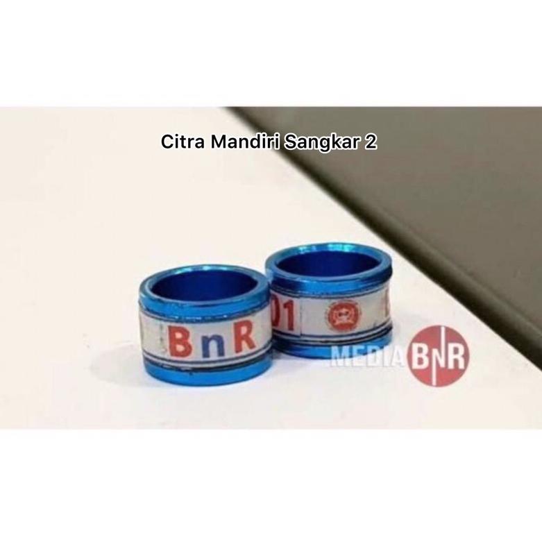➫Big Sale Ring BNR Kaki Gelang Kaki Murai Batu Dan Sertikat Pemilik Burung BNR Original Resmi Bang B