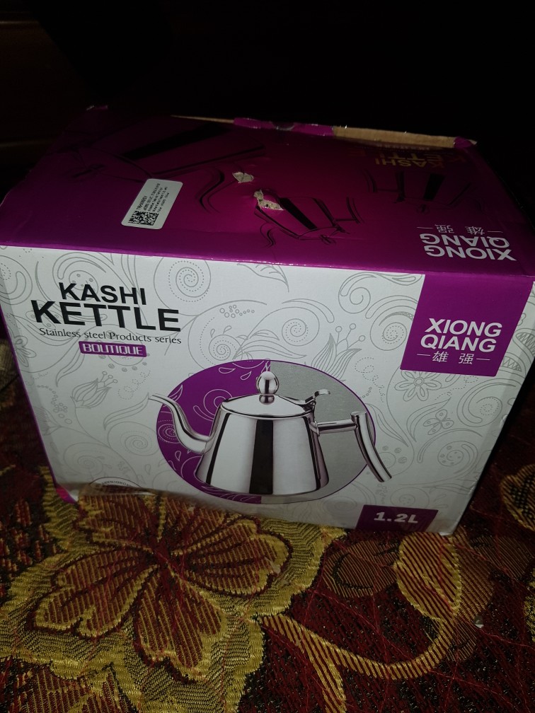 Teko Air Teh Kopi Water Kettle Teapot 1.2l With Filter Stainless Steel