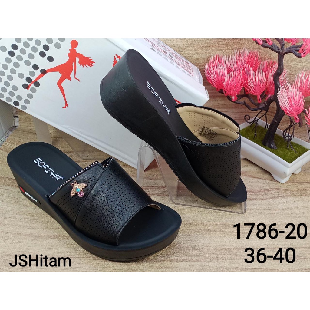Sandal wedges import sofiya 1786-20-2
