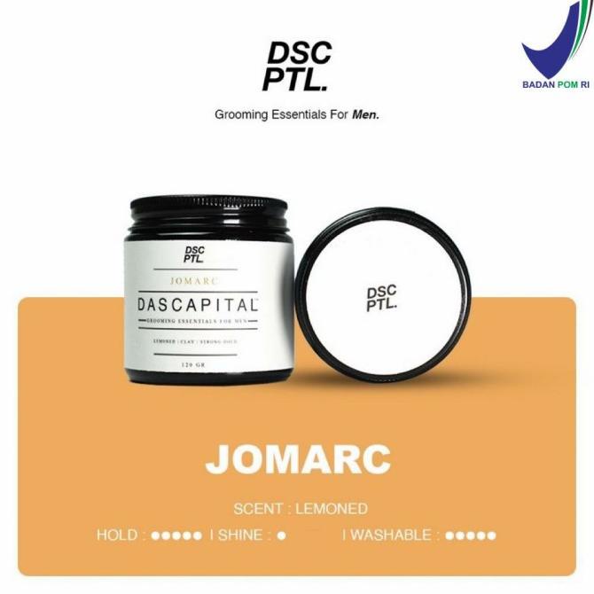 Dascapital Pomade Jomarc Matte Clay Aroma Lemoned