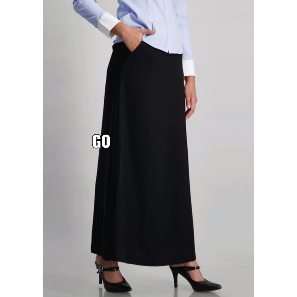 gof CARDINAL FEMME ROK Pakaian Bawahan Wanita Rok Midi Skirt Span Casual Santai Original Perempuan