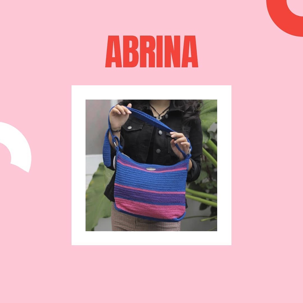 TAS RAJUT GENDHIS ABRINA 01 - HANDMADE KHAS JOGJA