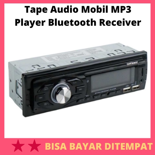 Tape Audio Mobil MP3 Player Bluetooth Receiver 12V / Tape Tip Audio Penyetel Menyalakan Mendengarkan