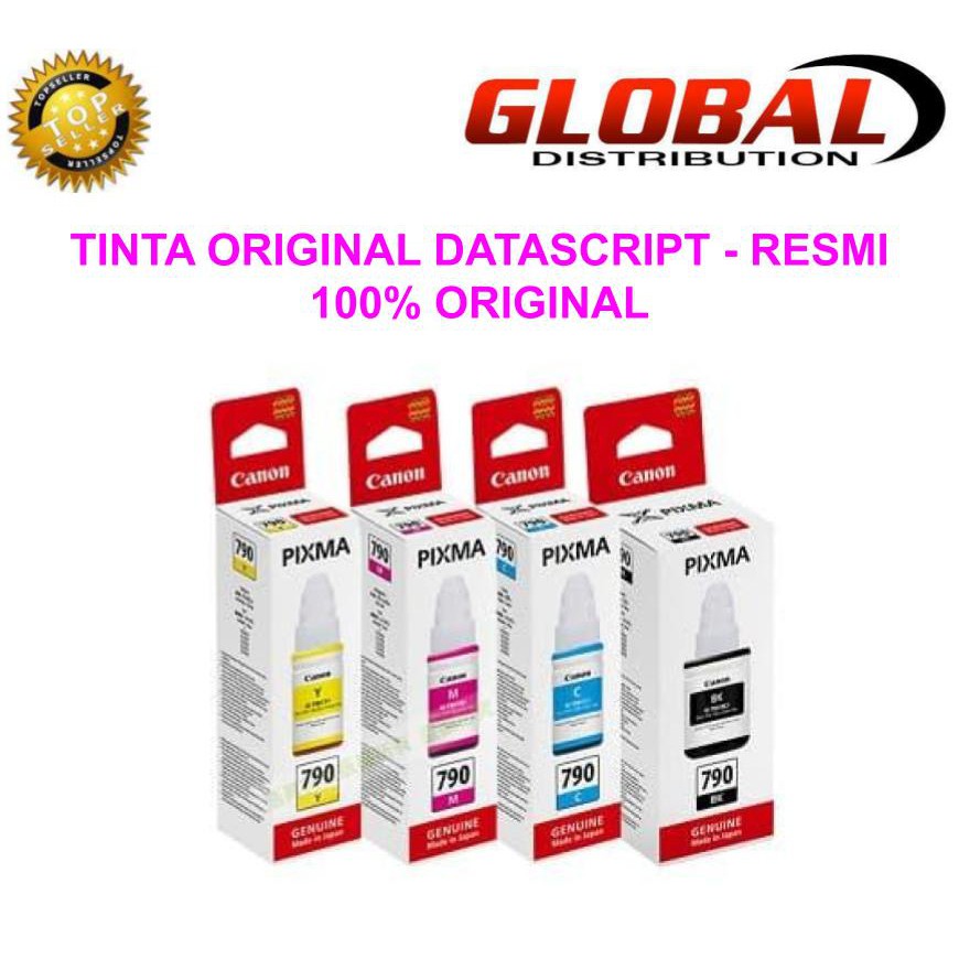 Tinta Canon Color GI790 untuk G1010 G1000 G2000 G3000