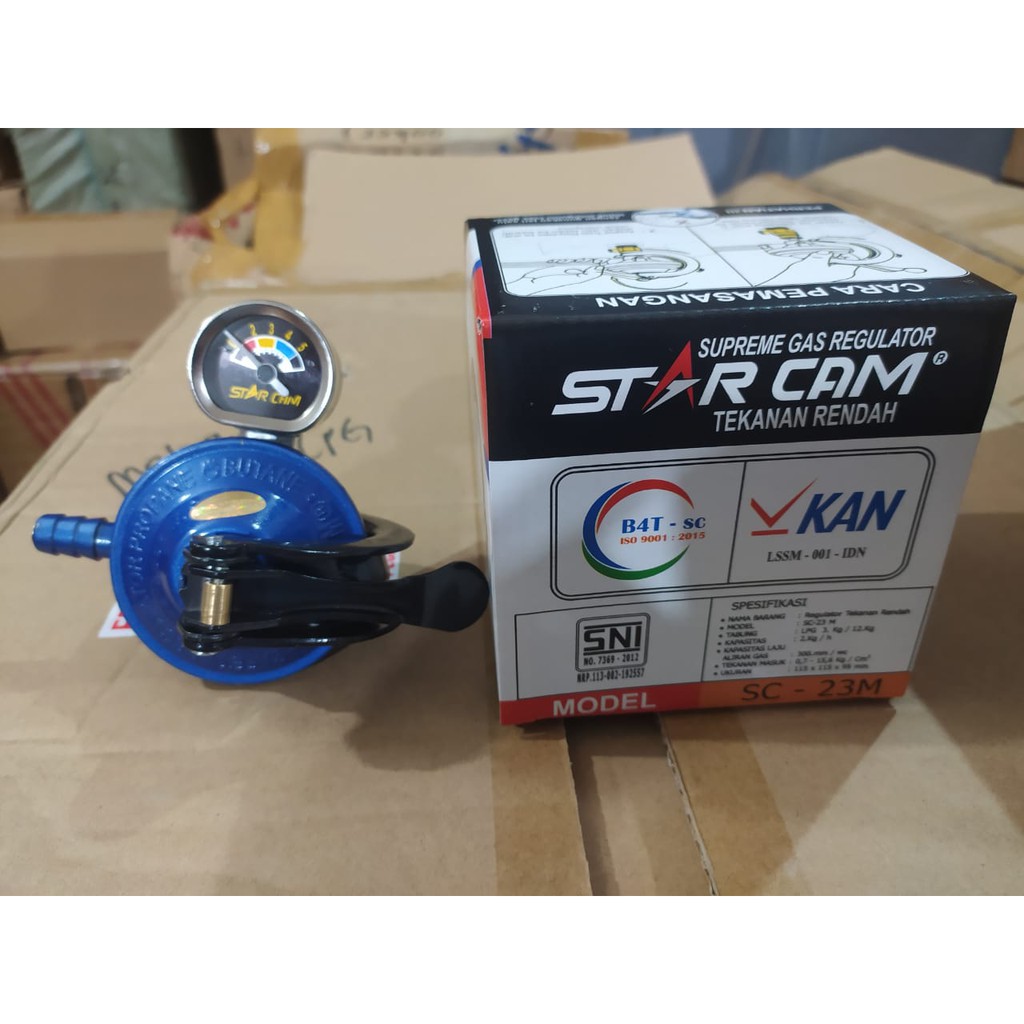 STARCAM REGULATOR METER SC-112RM Hitam