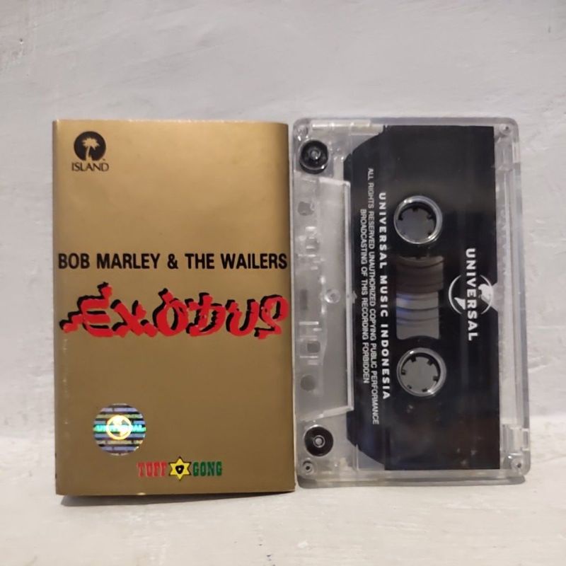 Kaset Pita Bob Marley & The Wailers Exodus