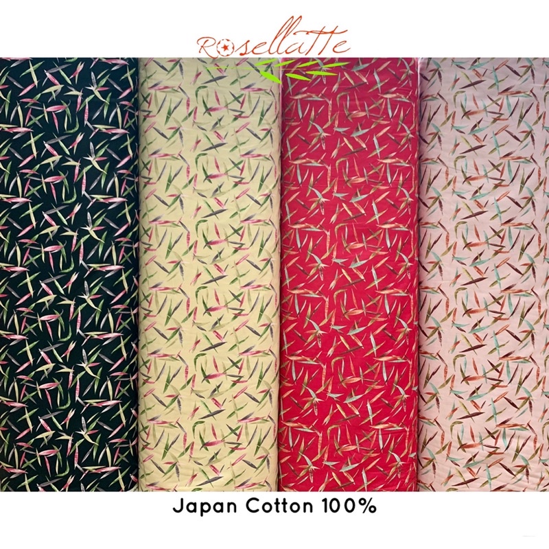Kain Katun Jepang Motif Abstrak
