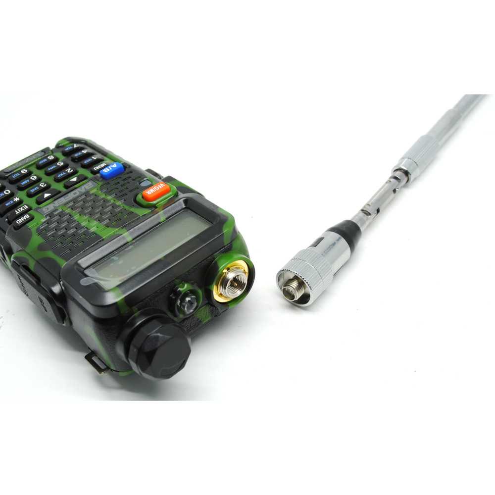 (BISA COD) RVOSTR  Antena Telescopic for BF-888s UFO-1 UV5R UV-82 UV-T8