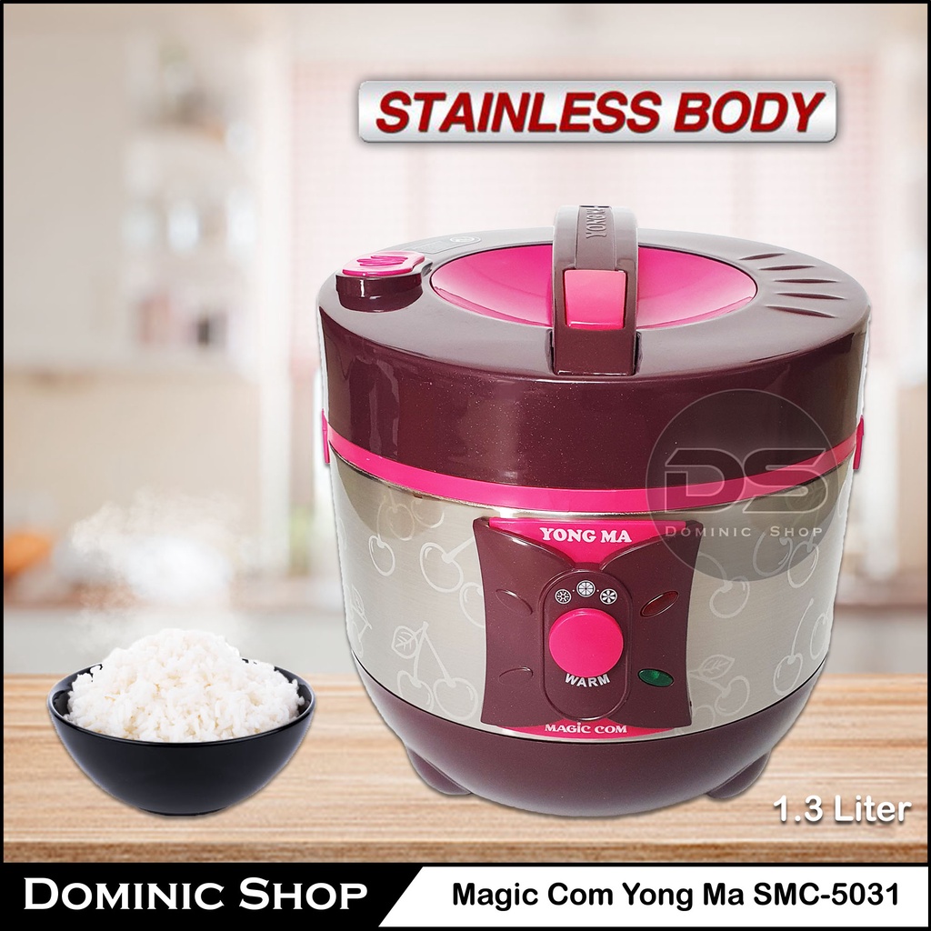 Rice Cooker Magic Com Yong Ma SMC-5031 / Yongma SMC5031 / Magic Jar / Penanak Nasi