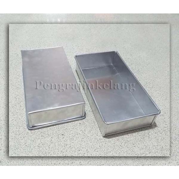 Loyang Persegi 20x10x5 / Loyang Brownies / Loyang Roti Manis / Loyang Lapis Legit Murah Bergaransi