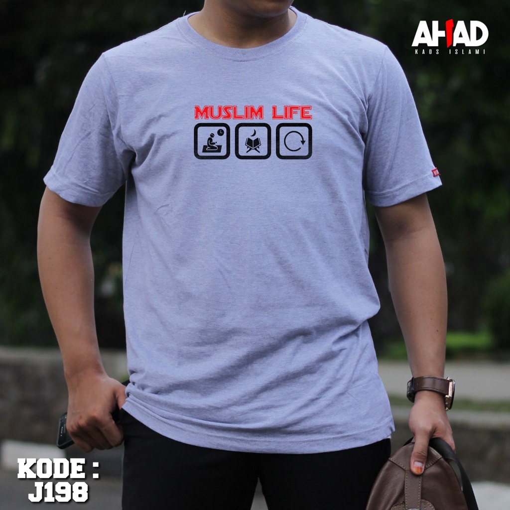 Kaos Islami Ahad - Muslim life J196