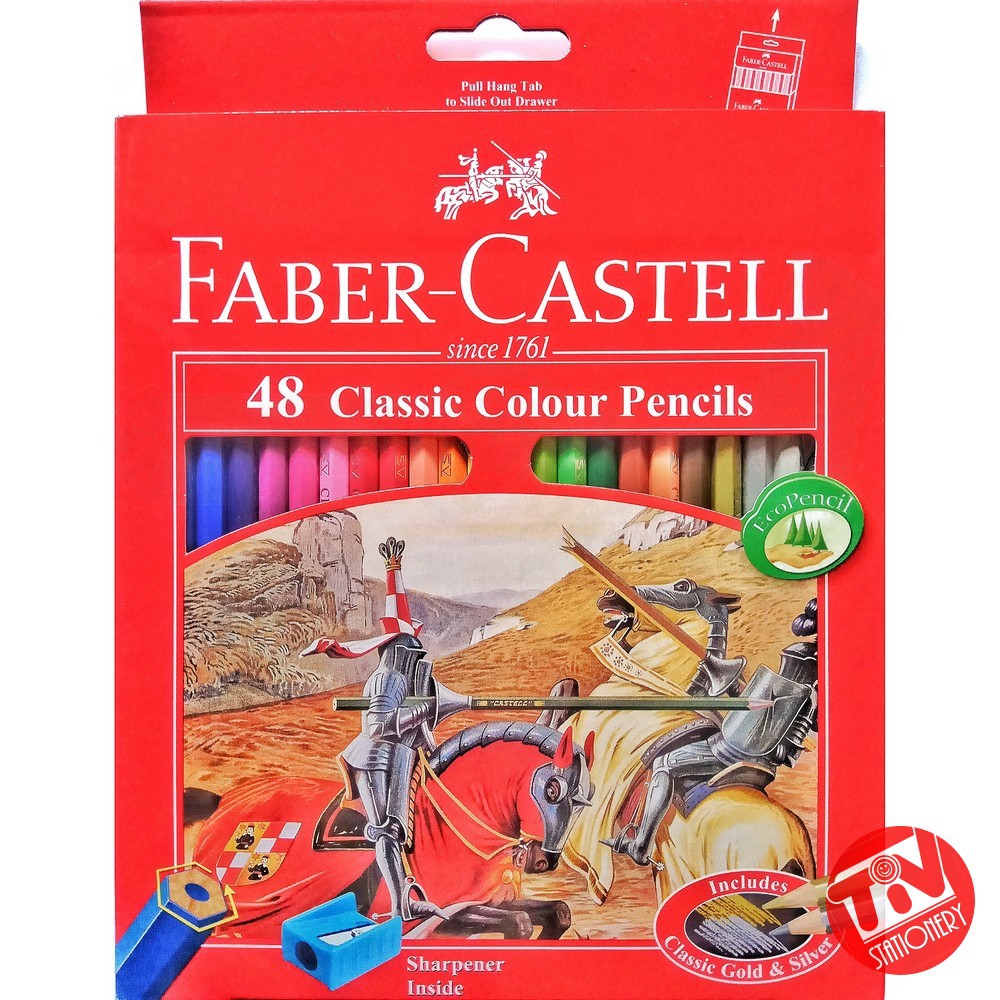 

Pensil Warna Faber Castell Classic 48 Warna