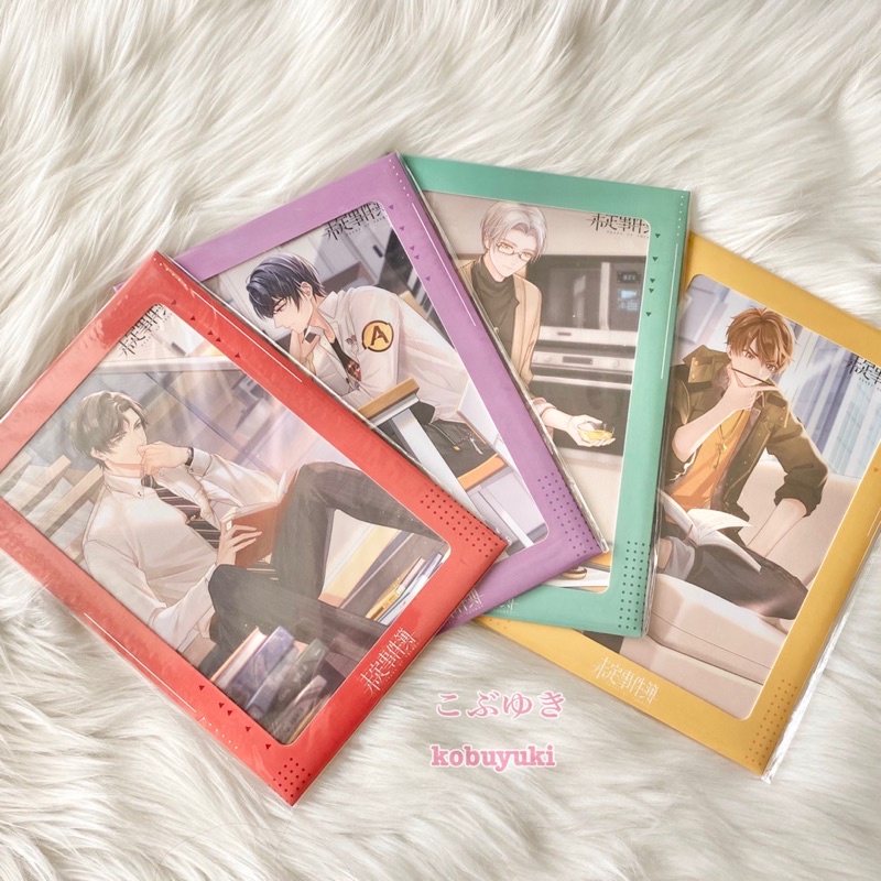 OFFICIAL Tears of Themis Merchandise ShikiShiki Photo Artwork artem wing luke marius vyn