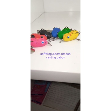 soft frog umpan casting gabus 3,5cm