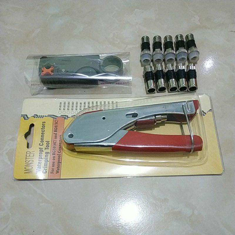 PAKET LENGKAP TANG PRESS RG6