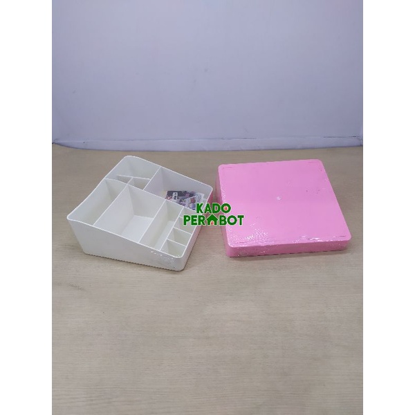 tempat kosmetik LuckyStar - tray penyimpan kosmetik - tempat make up