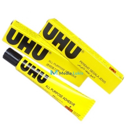 

LEM CAIR SERGBAGUNA / LEM UHU BENING UKURAN 20ML 35ML 60ML & 125ML / LEM TRANSPARAN