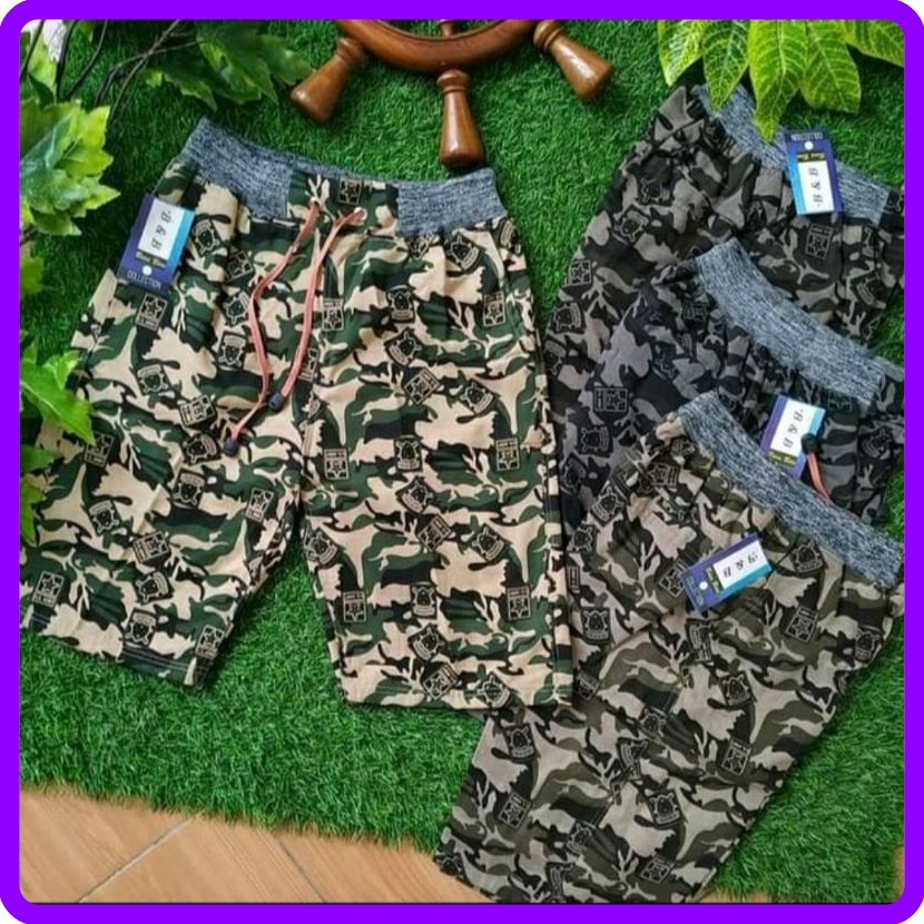 CELANA PENDEK CHINOS MOTIF DORENG /CELANA PENDEK ARMY /  CELANA PENDEK TENTARA MURAH