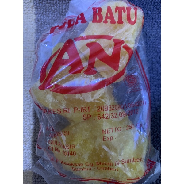 

Gula Batu Kuning 250gr