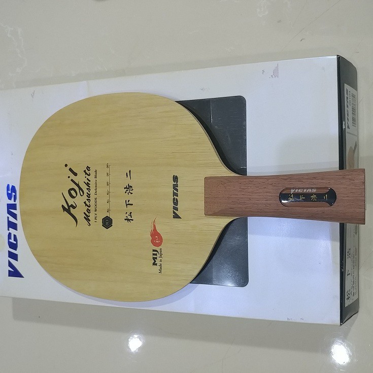 Blade Victas Koji Matsushita mulus like new bat pingpong