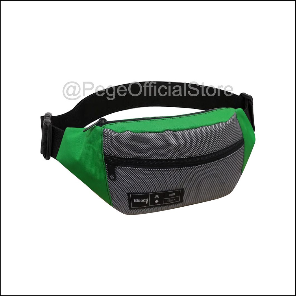 Tas Selempang Pege Waistbag Pria Kasual Model Tas Pinggang Kombinasi - PG - 8818