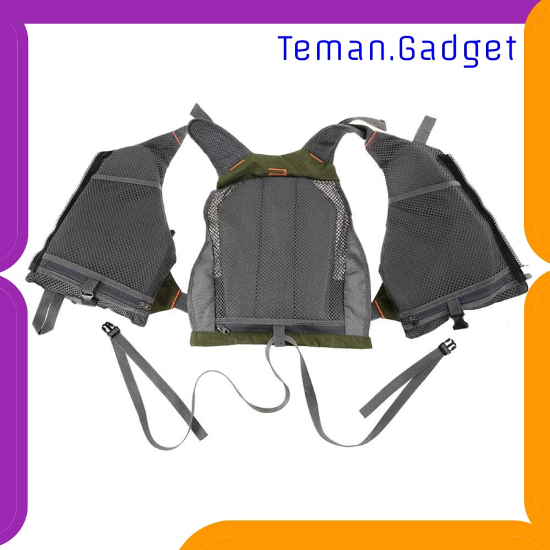 TG-IF267 LIXADA ROMPI PANCING FISHING LIFE JACKET MULTI SLOT - GDS09